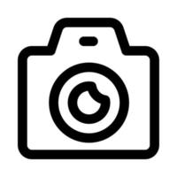 ícone da câmera para seu site, celular, apresentação e design de logotipo. vetor
