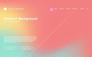 moderno colorida abstrato aterrissagem página fundo. aterrissagem página modelo, gradiente fundo modelo, resumo plano de fundo, usuário interface plano de fundo, vetor ilustração.