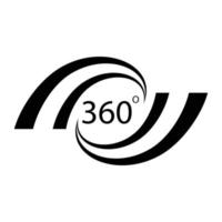 logotipos de 360 graus vetor