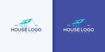 logotipo imobiliário, logotipo do construtor, ilustração em vetor modelo de design de cor de logotipo de construção