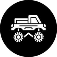 raça caminhão vetor ícone estilo