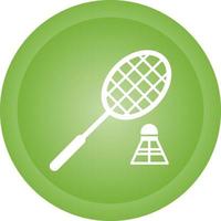 ícone de vetor de badminton