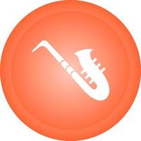 ícone de vetor de saxofone