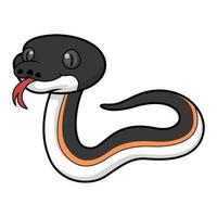 Serpente Da Cobra Dos Desenhos Animados Ilustração do Vetor