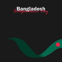 celebração do dia da independência de Bangladesh em 26 de março. ilustração vetorial vetor