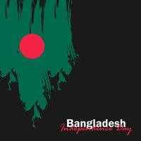 celebração do dia nacional de Bangladesh em 26 de março vetor