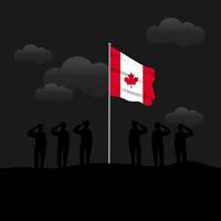 feliz dia do Canadá, dia da independência do Canadá. ilustração vetorial vetor