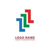 três cor o negócio vetor logotipo ícone.