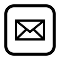 o email envelope ícone. vetor