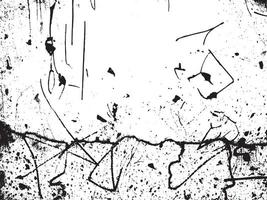 vintage grunge textura com angustiado Preto e branco abstrato Projeto vetor