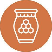 design de ícone de vetor de mel