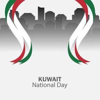 celebração do dia nacional kuwait vetor