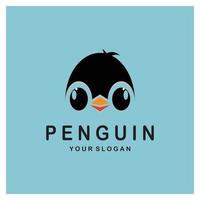 simples pinguim logotipo Projeto modelo ilustração. vetor