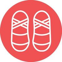 balé sapatos vetor ícone Projeto