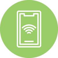 Móvel Wi-fi vetor ícone Projeto