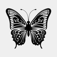 lindo borboleta vetor logotipo Projeto idéia isolado
