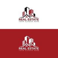real Estado logotipo projeto, real Estado, prédio, e construção logotipo vetor Projeto.