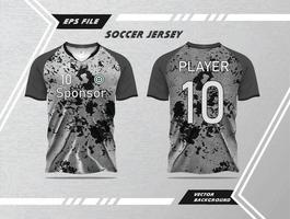 camiseta esporte Projeto modelo, futebol jérsei modelo esporte camiseta Projeto com único conceito vetor