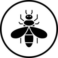 design de ícone de vetor de abelha