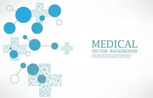 branco médico background.geomedical wallaper.human genético conceito.cruz forma vetor