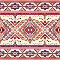 nativo padronizar americano tribal indiano enfeite padronizar geométrico étnico têxtil textura tribal asteca padronizar navajo mexicano tecido desatado vetor decoração moda