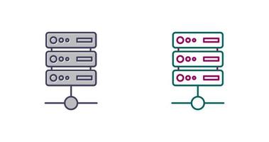 ícone de vetor de data center