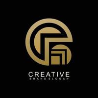 criativo logotipo coleção, meios de comunicação e criativo idéia logotipo Projeto modelo vetor