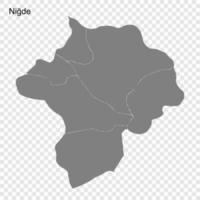 Alto qualidade mapa é uma província do Peru vetor