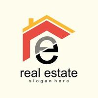 real Estado logotipo Projeto com único e Novo conceito propriedade e casa vetor