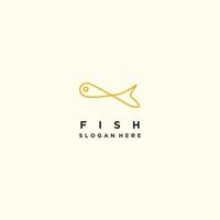 peixe logotipo Projeto para negócios, comunidade pescador, pesca vetor
