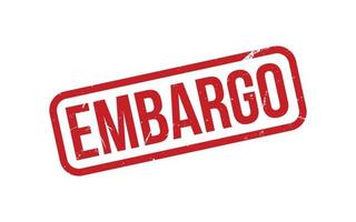 embargo borracha carimbo foca vetor