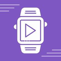 ícone de vetor de smartwatch