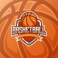 basquetebol logotipo esport vetor Projeto