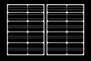 solar energia painéis conceptual vetor