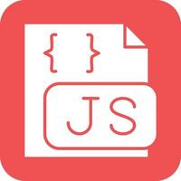 design de ícone de vetor de arquivo javascript