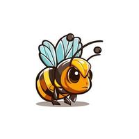 abelha desenho animado vetor ilustração