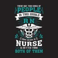 enfermeiras citações t camisa Projeto vetor gráfico