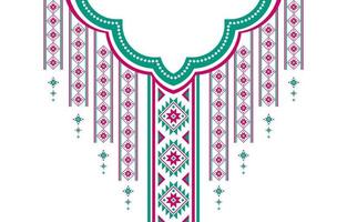 geométrico étnico oriental padronizar tradicional. tribal colar bordado. asteca enfeite imprimir. americano, mexicano estilo. vetor