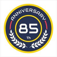 aniversário emblema vetor logotipo números 1 para 100 com legal arroz arroz vetor elementos