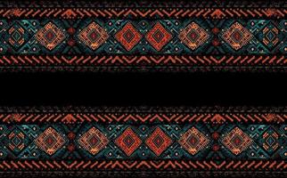 étnico abstrato ikat padronizar. desatado padronizar dentro tribal, folk bordado, mexicano estilo. asteca geométrico arte enfeite design de impressão para tapete, papel de parede, roupas, invólucro, tecido, cobrir, têxtil vetor