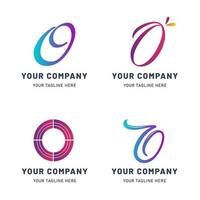 coleção de modelos de logotipo o vetor