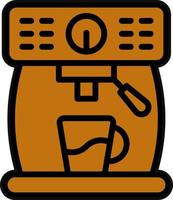 design de ícone de vetor de cafeteira