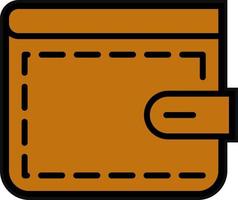 design de ícone de vetor de carteira