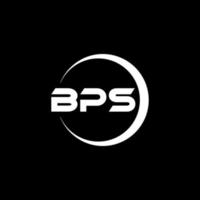 bps carta logotipo Projeto dentro ilustração. vetor logotipo, caligrafia desenhos para logotipo, poster, convite, etc.