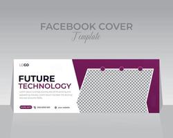 tecnologia Facebook cobrir modelo Projeto vetor