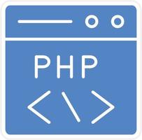 php codificação vetor ícone Projeto