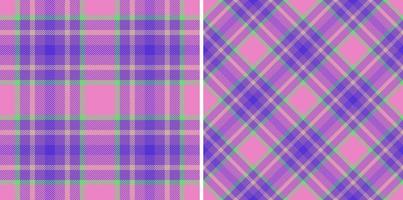 têxtil textura tartan. padronizar vetor xadrez. Verifica fundo desatado tecido.