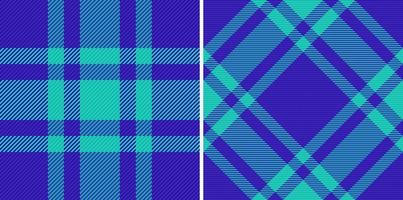 Verifica xadrez desatado. vetor têxtil tecido. padronizar tartan fundo textura.