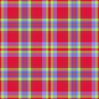 fundo Verifica xadrez. tartan vetor tecido. desatado padronizar têxtil textura.