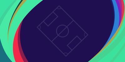 rede bandeira para futebol sujeito inspirado de futebol vídeo jogos. padrões, objetos e vestígios vetor